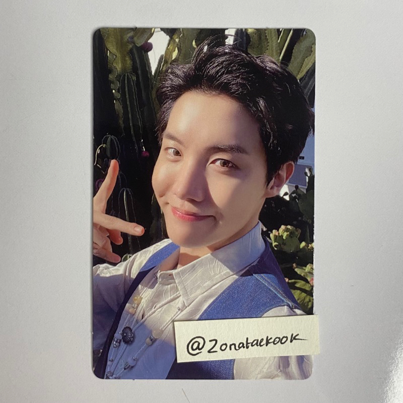 Pc Jhope memo21 memories 2021 photocard