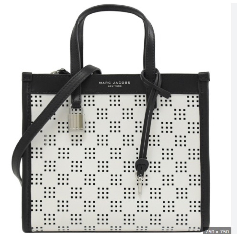Tas Marc Jacobs Original Perforated Grind Tote Bag