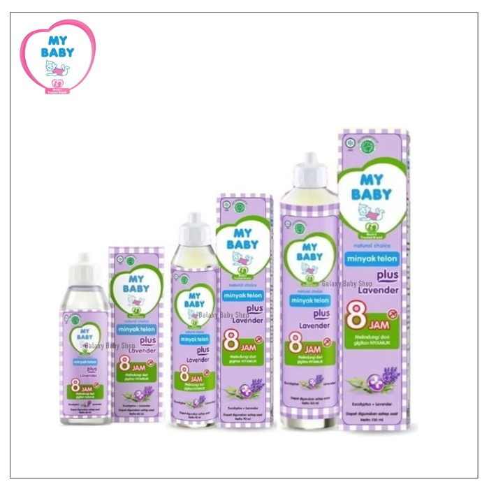 ❤ jselectiv ❤ MY BABY Minyak Telon Lavender PLUS 8 JAM | Telon MY BABY