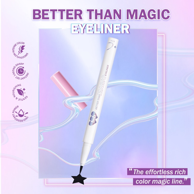 [BISA COD] Barenbliss BNB Better Than Magic Eyeliner - Eyeliner Waterproof - Eyeliner Barenbliss