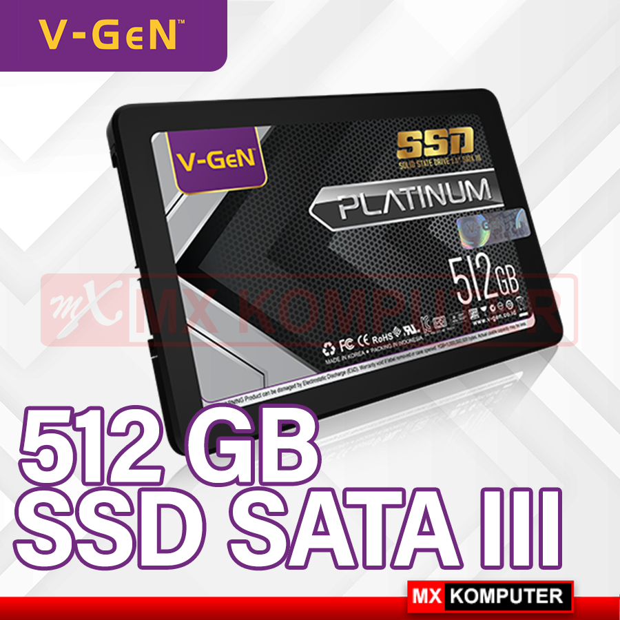 SSD V-Gen 512GB Sata III VGen 512 GB