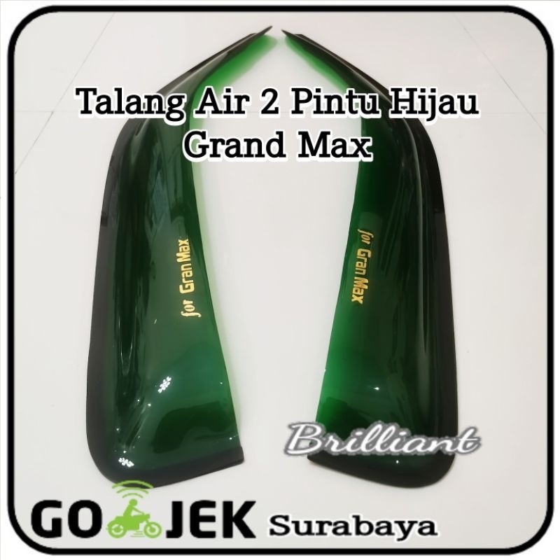 Talang Air 2 Pintu Jumbo Hijau - Panther / T120SS / ELF / Carry / PS100 / Kijang Grand / Espass / L300 / Zebra / New Carry / Traga