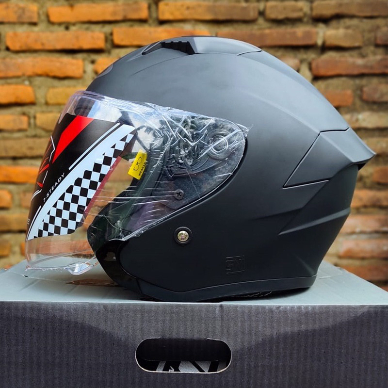 HELM GIFT SARGON HALF FACE SUPER PREMIUM