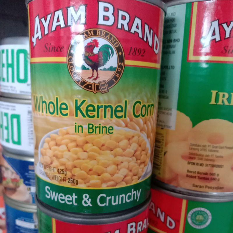 

Ayam Brand Whole Kernel Corn in Brine 425gr