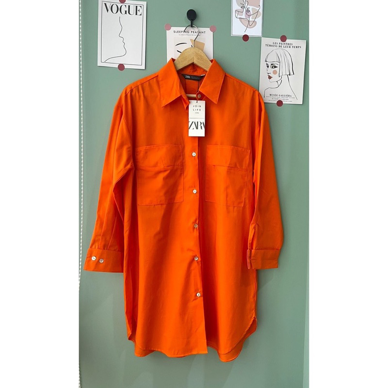 ZR Poplin Tunic Pocket Dress