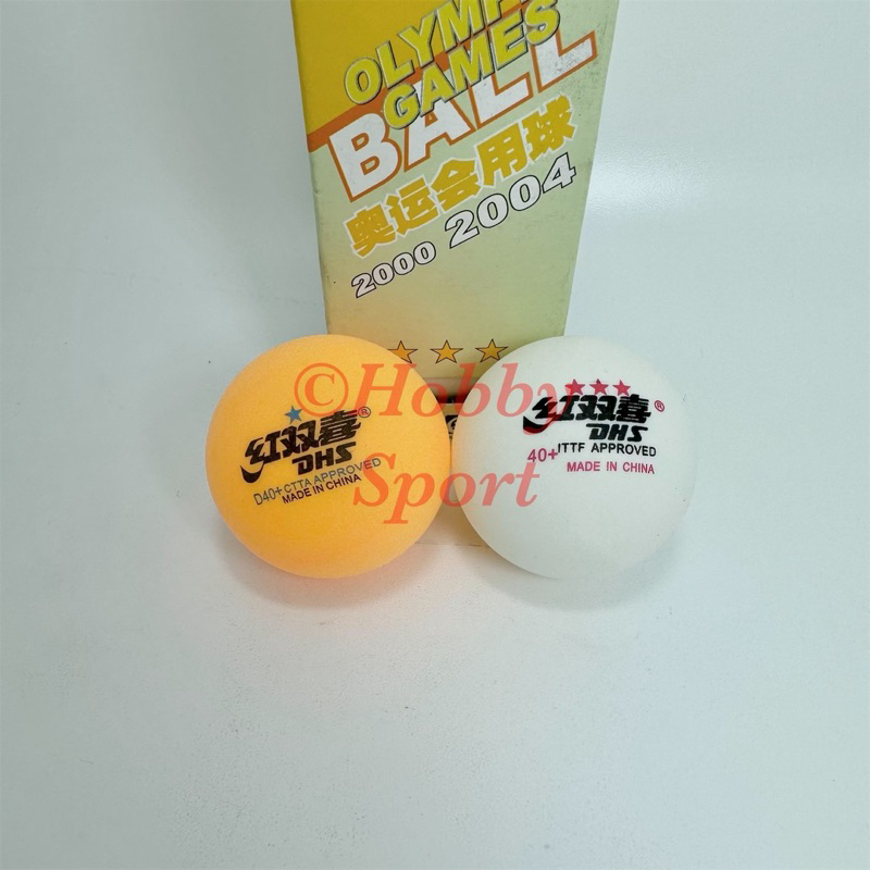 Bola Pingpong / Bola Tenis Meja DHS *3 (3 Star) Isi 3