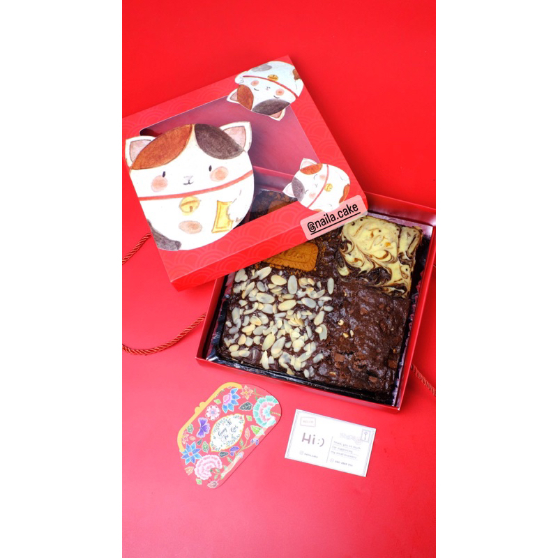 

Fudgy Brownies Imlek Makassar