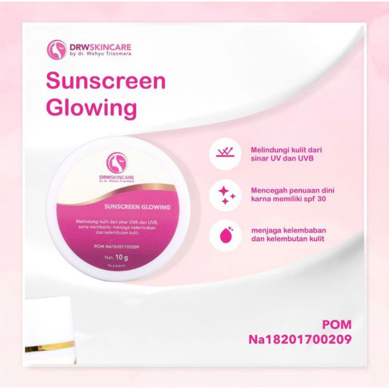 Suncreen Glowing Drw Skincare