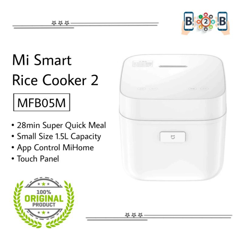 Mijia Smart Rice Cooker 1.6L / Smart Rice Cooker 2 1.5L Penanak Nasi Magic Com