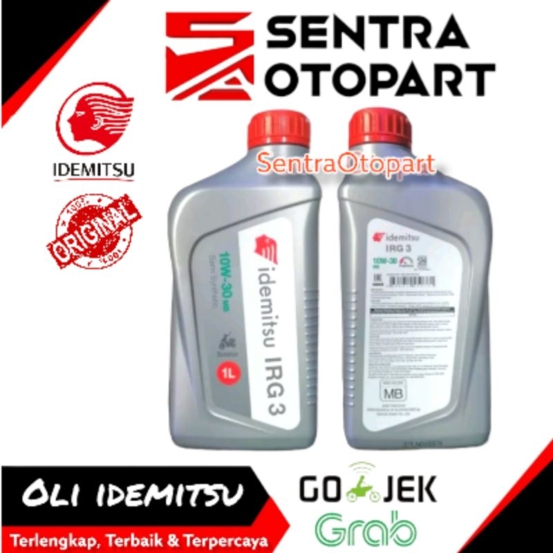 Oli idemitsu matic irg3 10w30 semi synthetic 1liter 1000ml