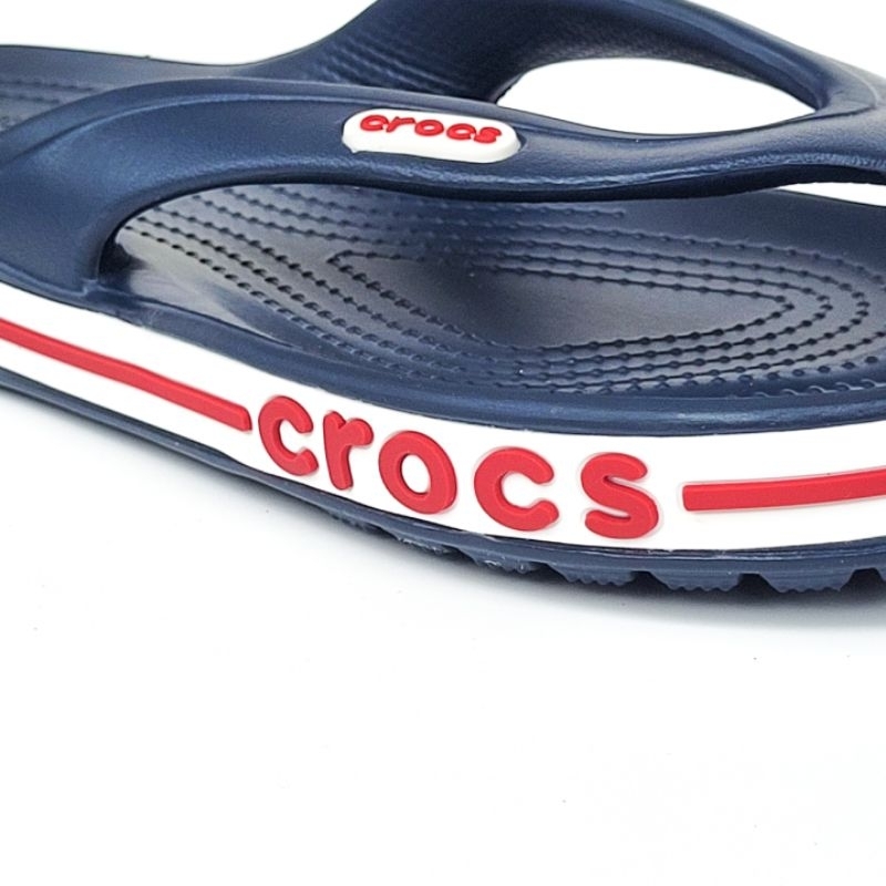 Sandal Crocs Bayaband Flip Sandal Unisex | Crocs Baya Flip | Baya Jepit | Sandal Jepit Crocs | Sandal Crocs |Sendal  Crocs Pria Wanita