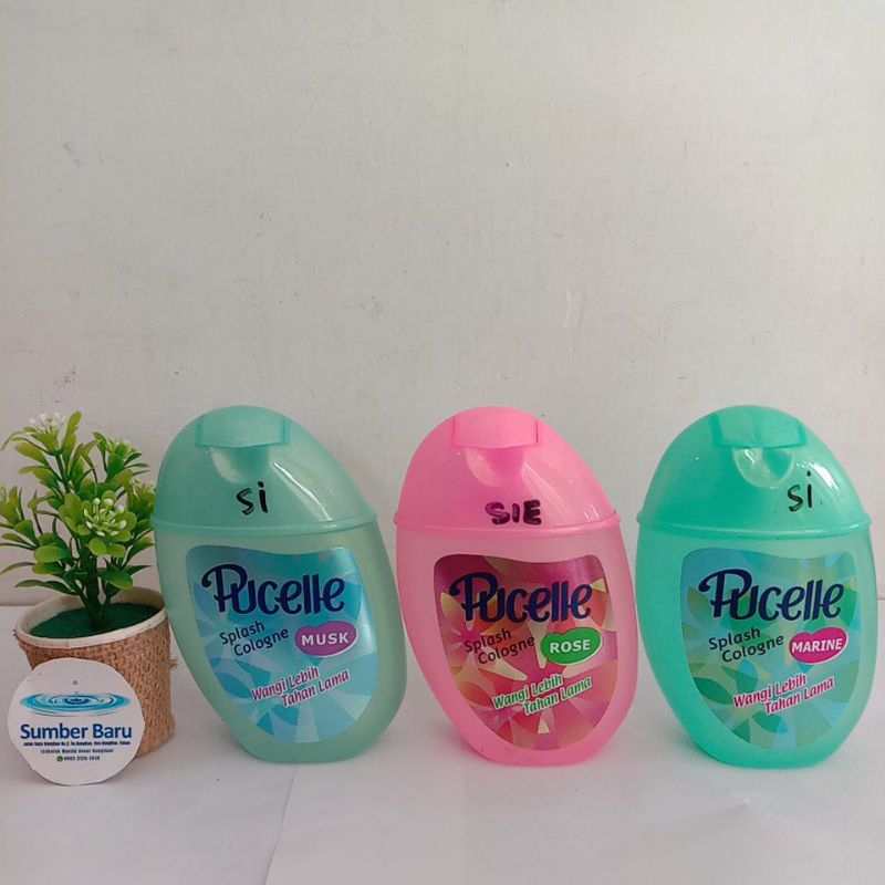 PUCELLE /PUCELLE SPLASH COLOGNE /PUCELLE SPLASH COLOGNE MUSK /PUCELLE SPLASH COLOGNE ROSE /PUCELLE S