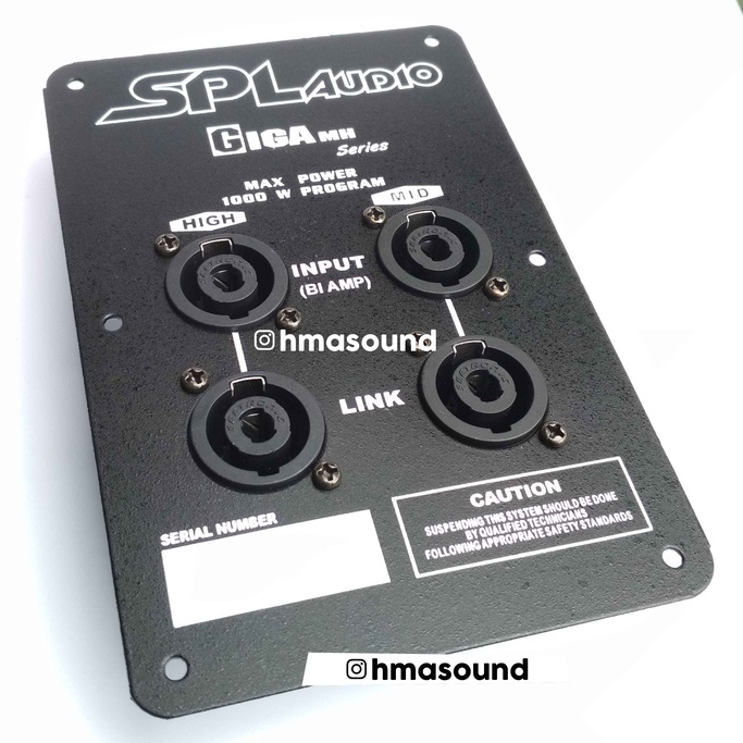 Plat Terminal Speakon isi 4 socket SPL Audio GIGA MH