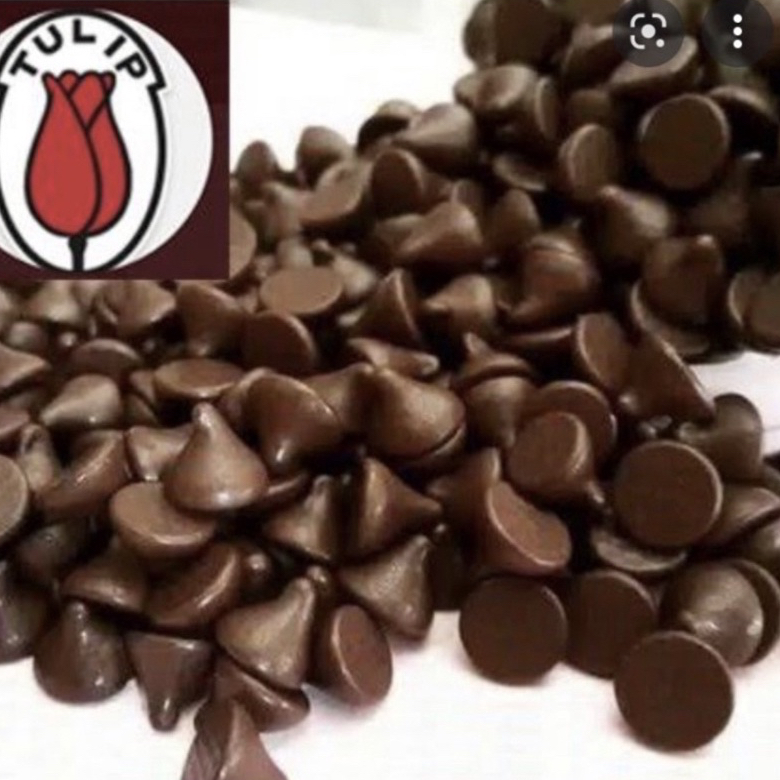 TULIP DARK CHOCO CHIPS RUNCING 1 KG