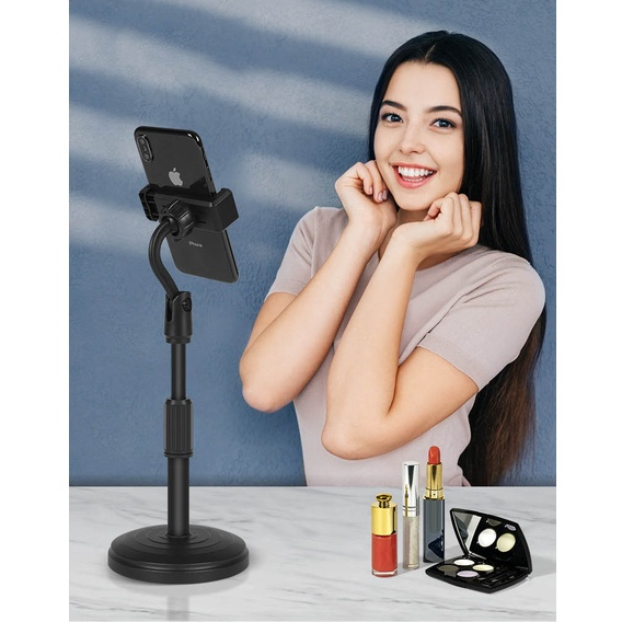 Stand HP Meja Serbaguna Alat Bantu Streaming Phone Holder Lazypod
