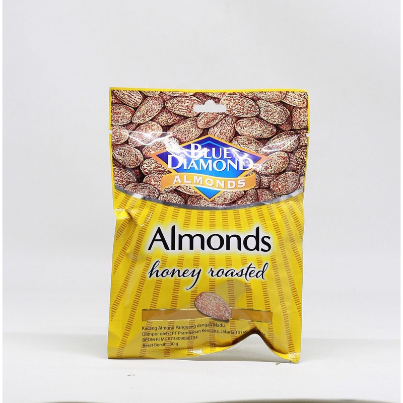 Blue Diamond Almond Honey Roasted kacang almond 30Gr