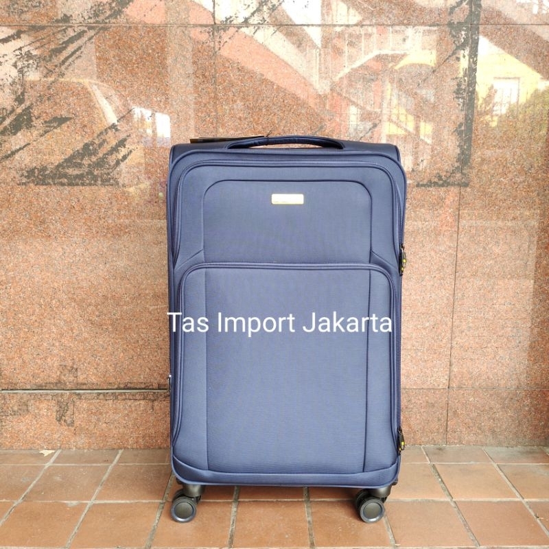 Koper President 1913 Bahan kain kanvas kabin size dan Bagasi ORI - 20&quot;/24&quot; inch