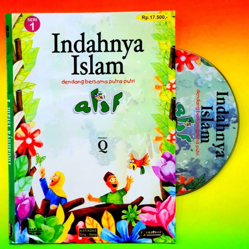 KASET LAGU ALIF INDAHNYA ISLAM-LAGU ANAK MUSLIM-DVD LAGU LAGU ANAK ISLAMI-LAGU ANAK ISLAMI-MUSIK LAG