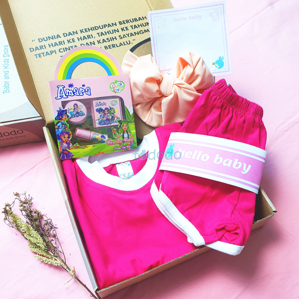 Hampers Bayi Baby Gift Set Tododo Kado Lahiran Parcel Bayi Laki-Laki Perempuan