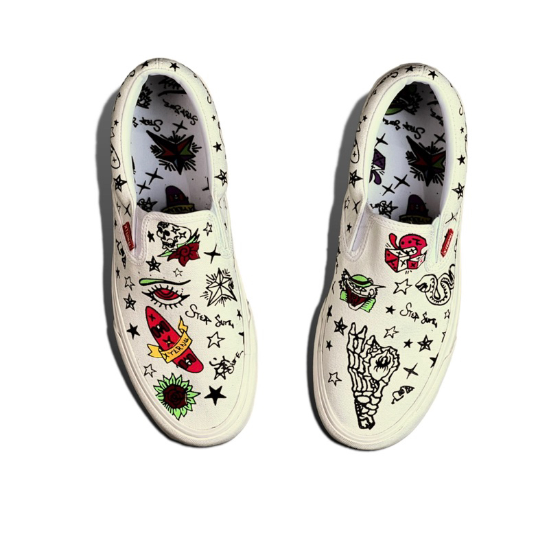 original slip on xternalstepsure tatto cyrano full print