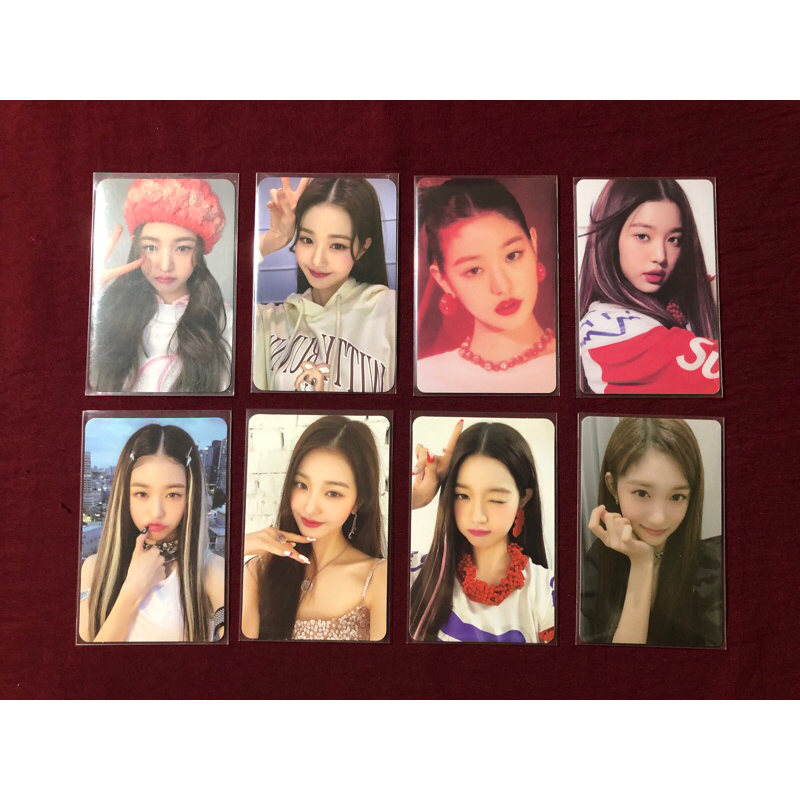 PHOTOCARD PC WONYOUNG LEESEO IVE KIRSH ALBUM AFTER LIKE LOVE DIVE LODI AFLI PEPSI VERSI 1 2 BARET SO
