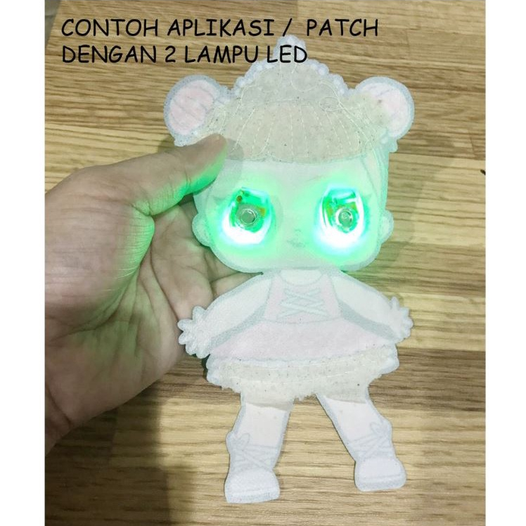APLIKASI PATCH LED SIZE 20 CM IMPORT PART 2