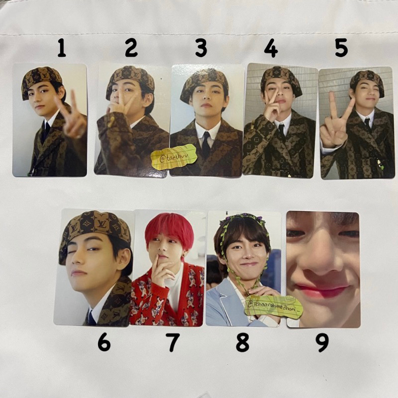 [READY STOK] PC DICON BTS 101 TAEHYUNG TAEZOOM V KIM TAEHYUNG SATUAN