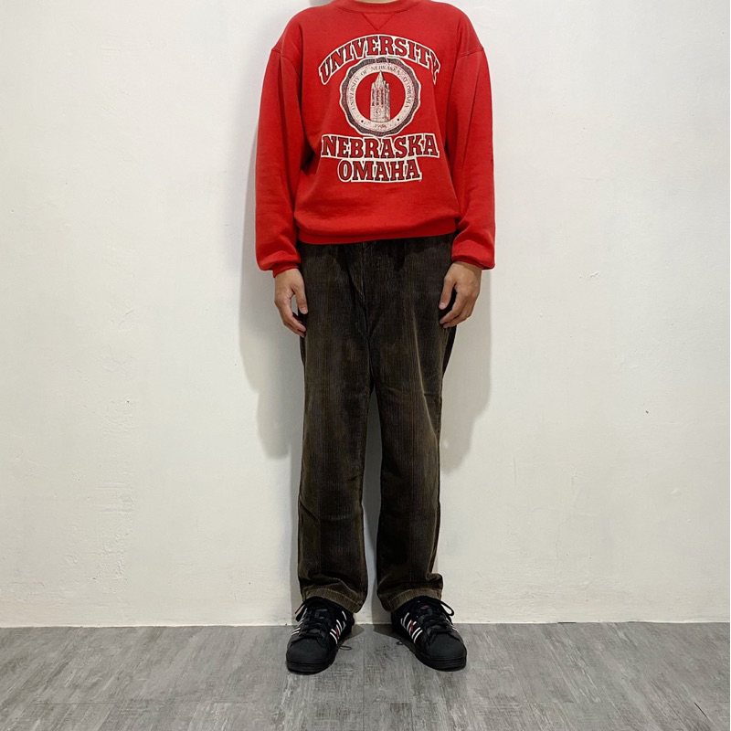 Besfa Corduroy Pants Brown