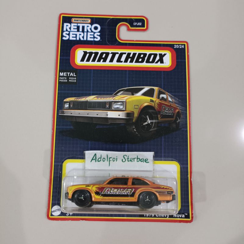 matchbox 1979 chevy nova retro series nova dream