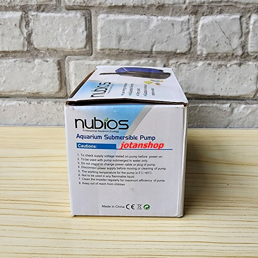 Nubios MY088 MY 088 Pompa air celup power head Submersible pump Filter Aquarium Aquascape