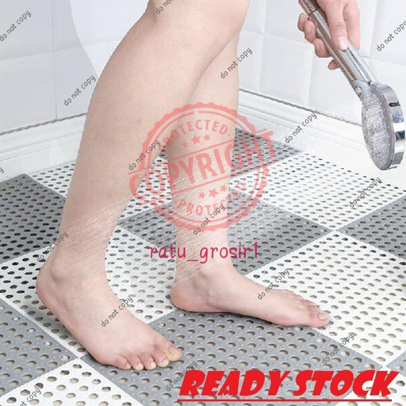 Karpet WC Anti Selip Keset Lantai Toilet Kamar Mandi WC Anti Slip