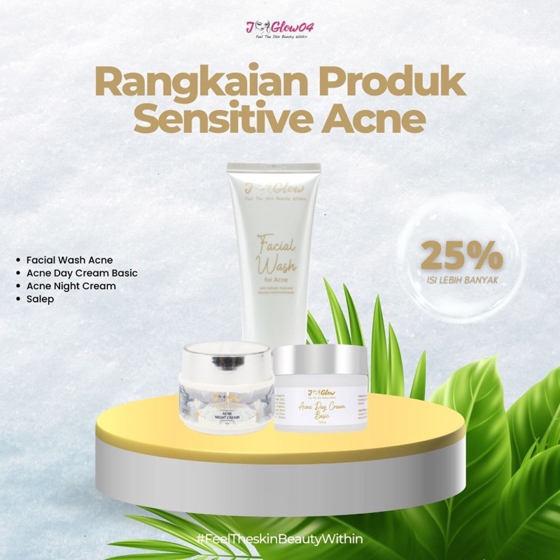 JGLOW PAKET SENSITIF ACNE