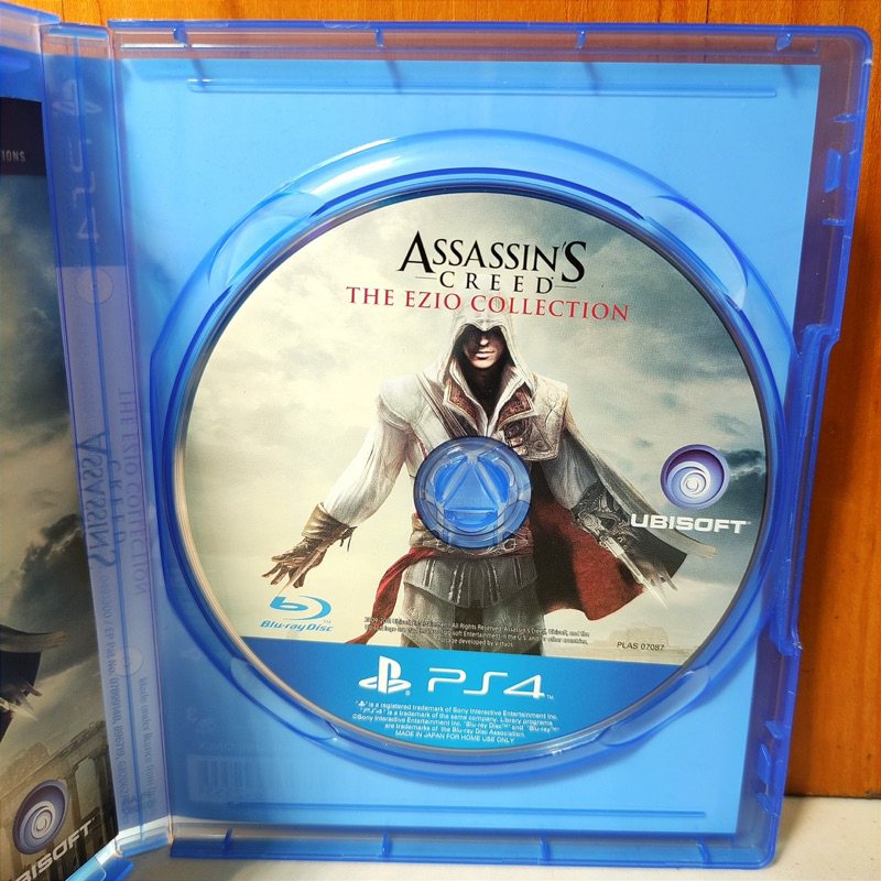 Assassins Creed The Ezio Collection Kaset PS4 Assassin Creed The Ezio Collection CD BD Game Games Playstation PS 4 5 Assasin Assasins Asasin asassin asasins ezio colection assassin's asassins valhalla origins odyssey black flag original ori ps4 ps5 asli