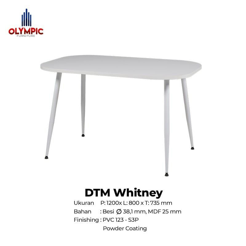 Olympic Meja Makan / Meja Serbaguna DTM Whitney