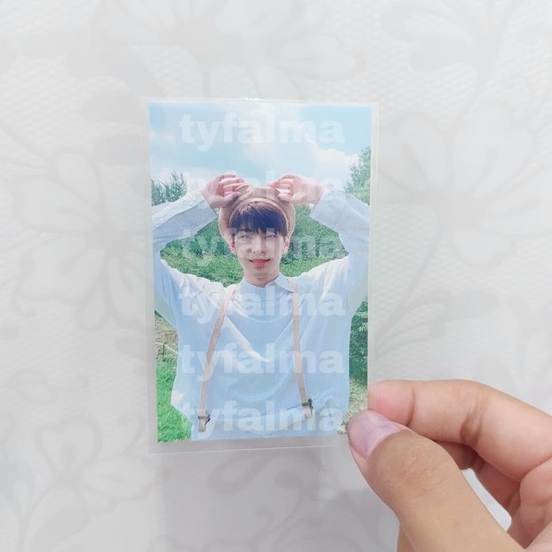 Wonwoo Seventeen Fear An Ode Beret Gongbang Broadcast Photocard Sebit Wishdol