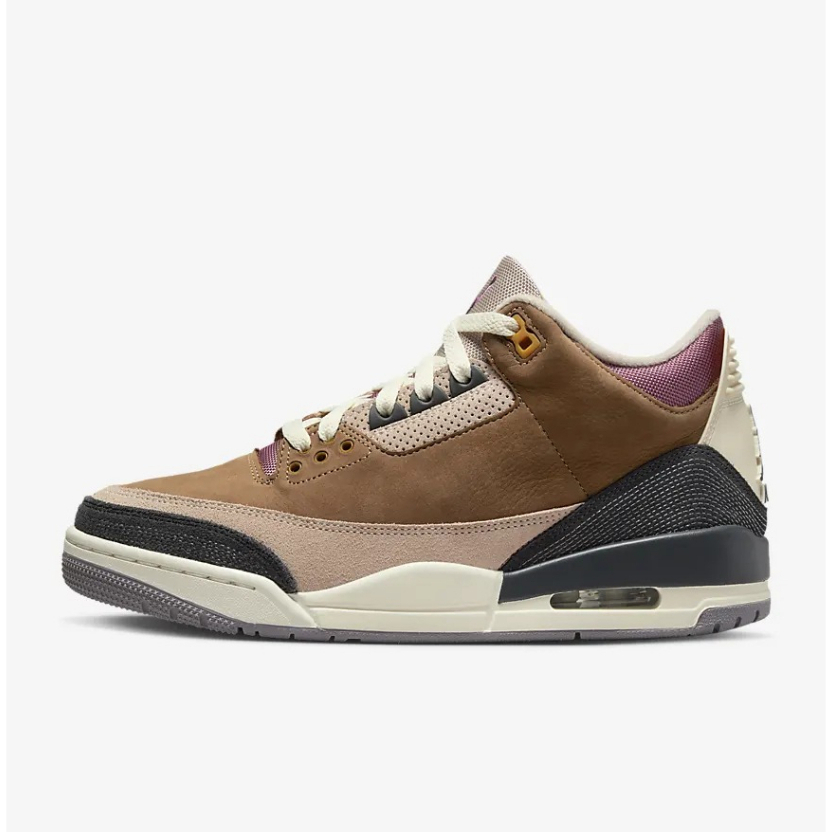 NIKE AIR JORDAN 3 RETRO SE ARCHAEO BROWN MENS ORIGINAL RESMI