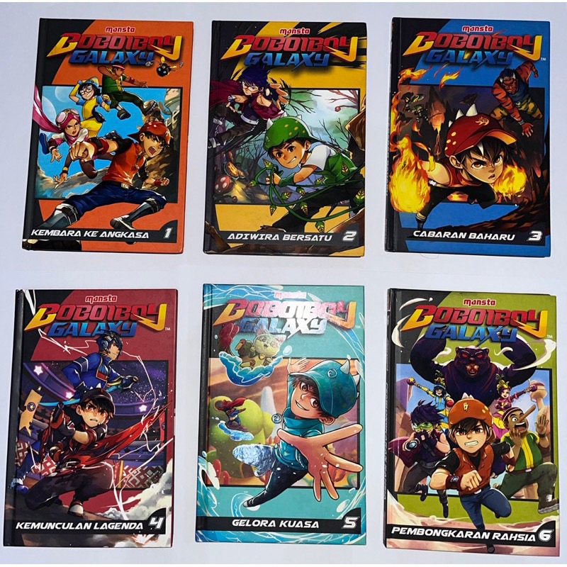 KOMIK BOBOIBOY GALAXY MUSIM 1 PRELOVED