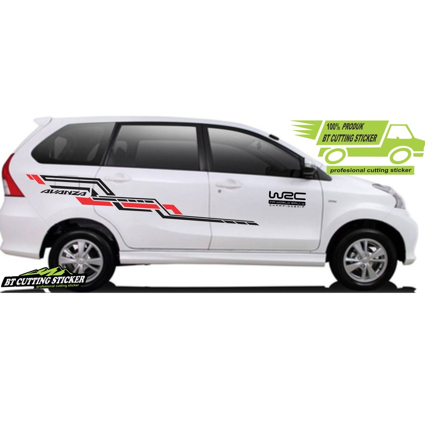 Sticker mobil avanza Stiker avanza sticker toyota avanza sticker cutting sticker variasi mobil avanz