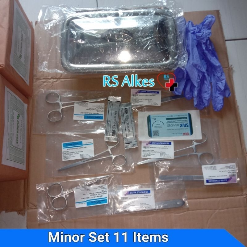 Minor set Lengkap Minor Set Bedah Minor Set 11 Item