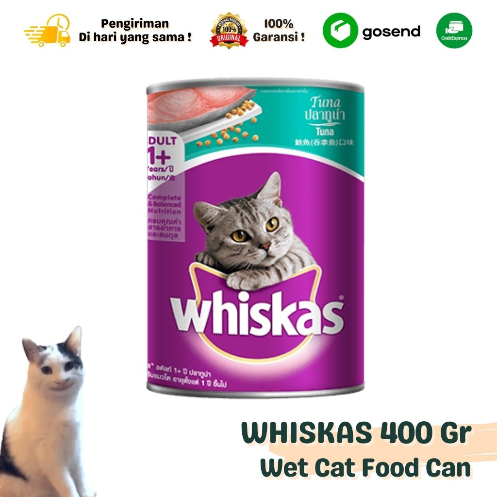 WHISKAS KALENG 400GR WET FOOD