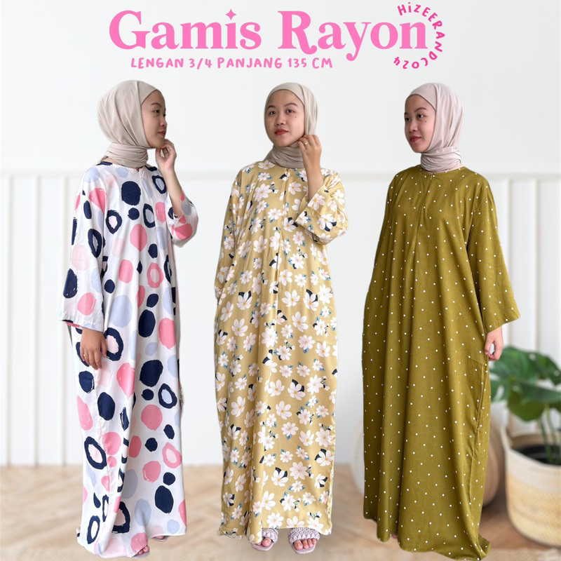 PAKET USAHA LAYLA &amp; KAGURA - Daster Gamis Rayon