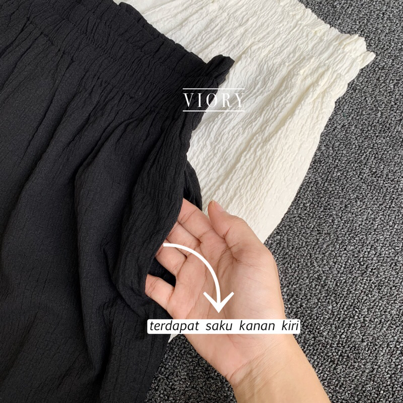 BLOUSE CRINKLE &amp; KULOT CRINKLE