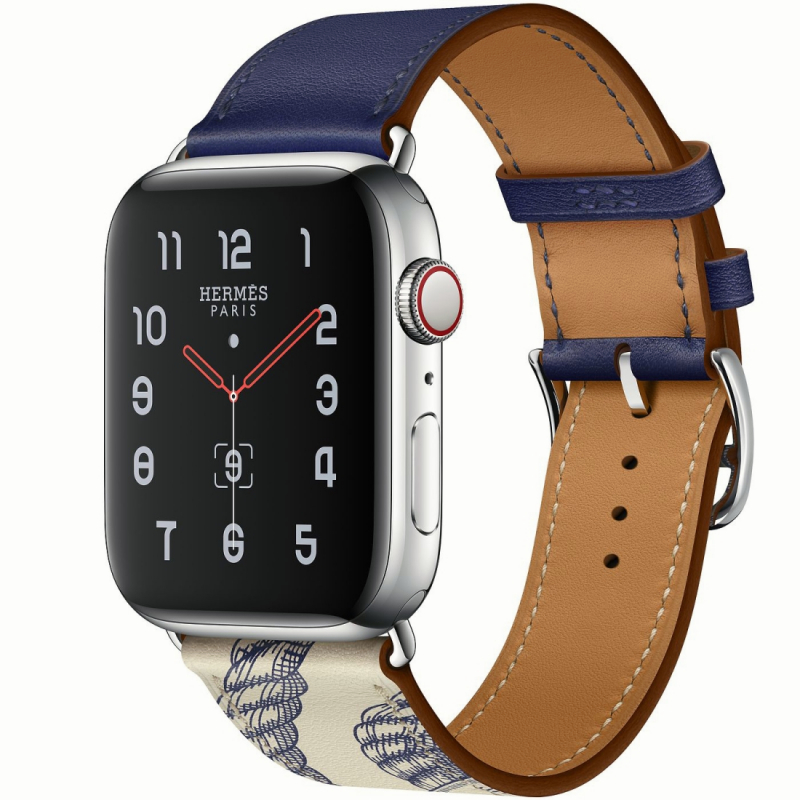 Leather Strap Apple Watch S7 41mm 45mm iWatch 6 5 4 3 Single Ring Band