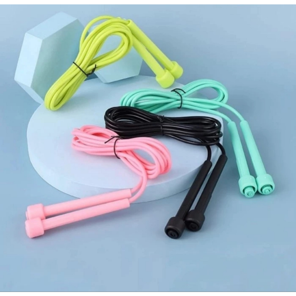 New Tali Skipping Jump Rope PVC Rubber Model Baru