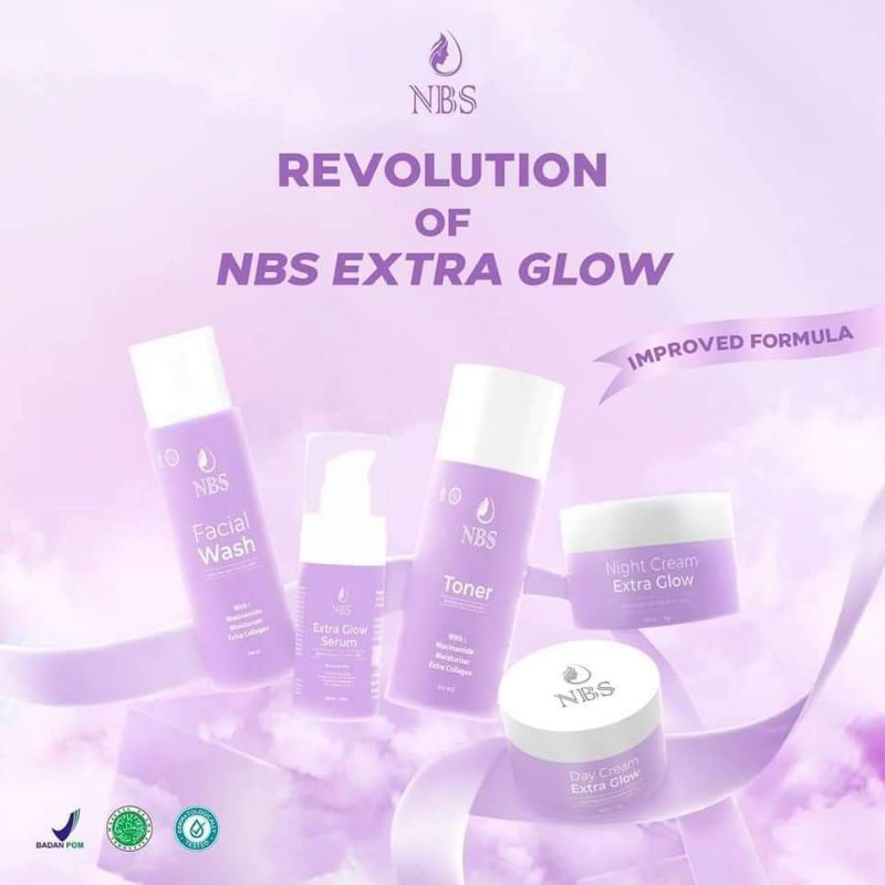 ECER NEW NBS EXTRA GLOW, NBS EXTRA GLOW UNGU
