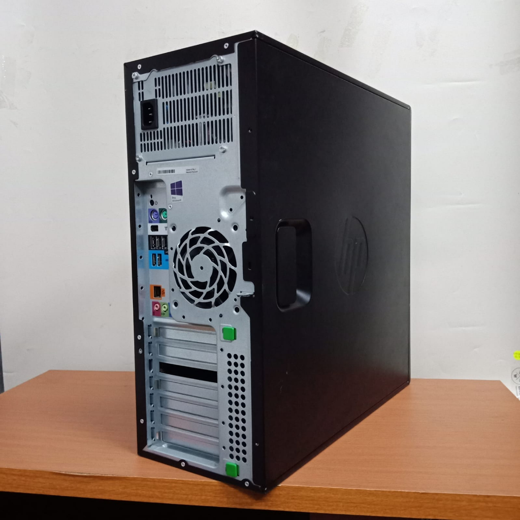 PC SERVER HP Z420 TOWER XEON E5-1620v2 3.60ghz/8GB/500GB/16Gb/500Gb/32GB/500GB Wins 10 pro Siap Pakei