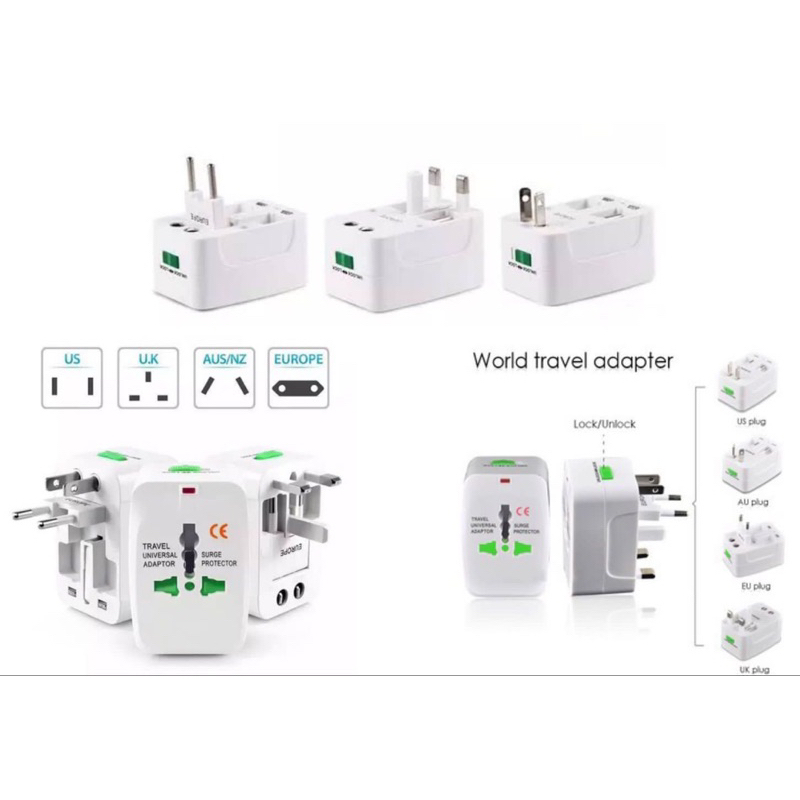 Adaptor Universal / Universal Travel Adaptor / Adaptor Internasional