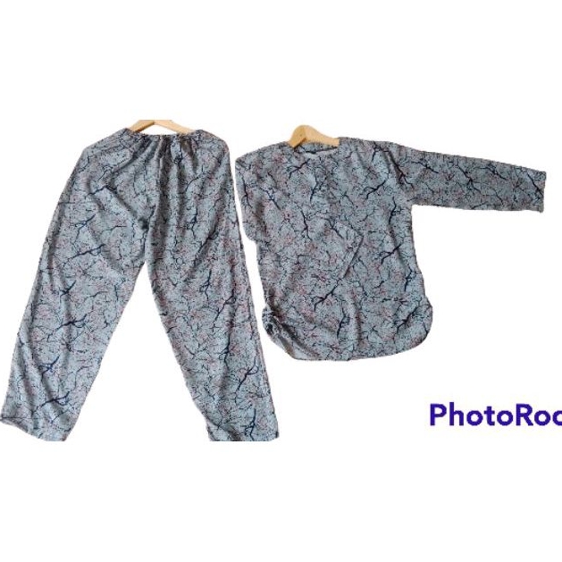 one set wanita/setelan celana/ Daster piama dewasa kekinian/setelan dewasa kekinian