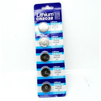 HS Baterai Kancing CR2032 3V 5 PCS