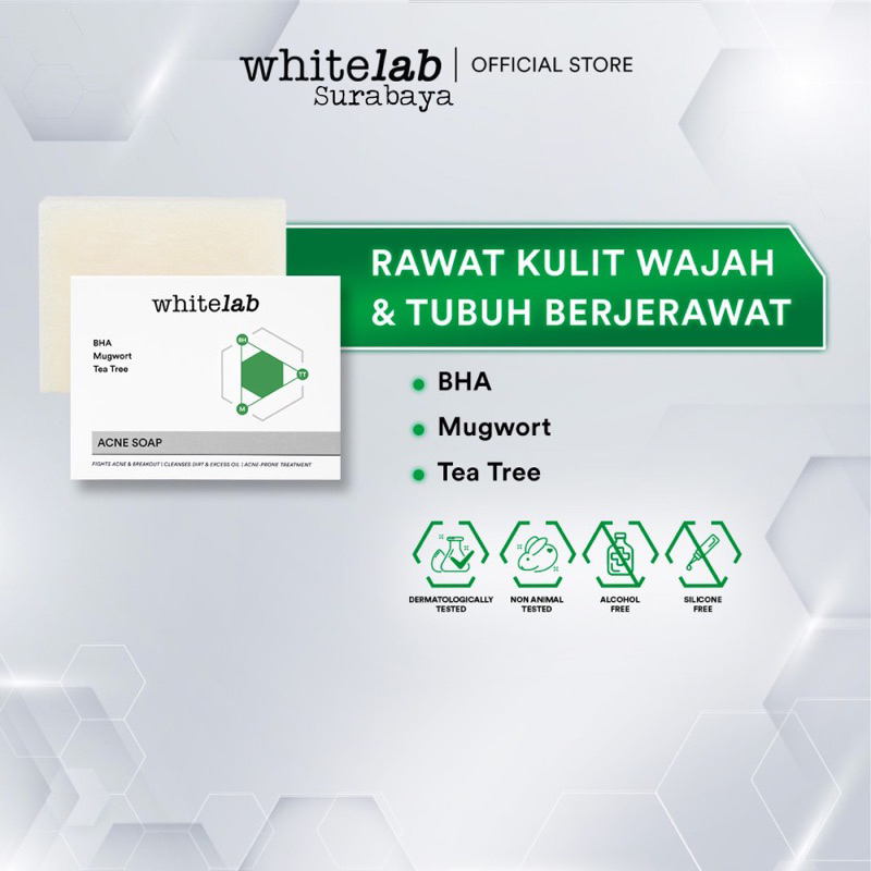 Whitelab Acne Soap - Whitelab Surabaya